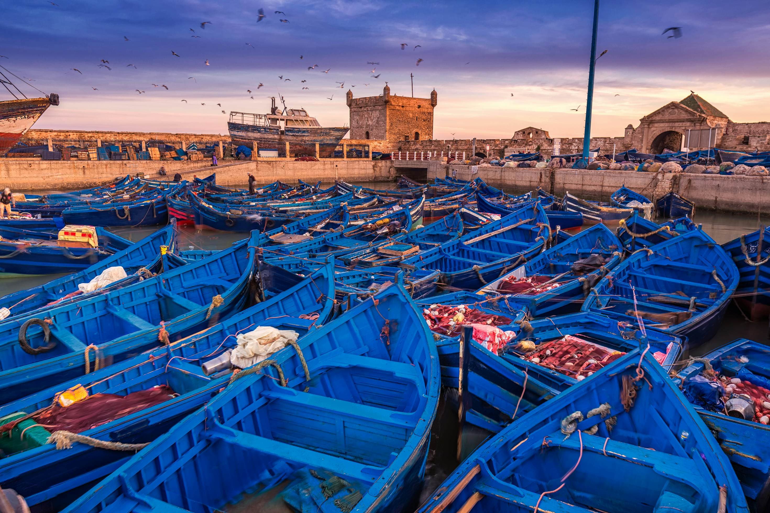 Essaouira, a medina e a costa atlântica