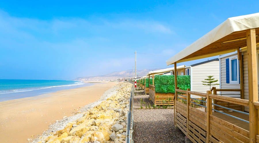Praia e costa de Imi Ouaddar
