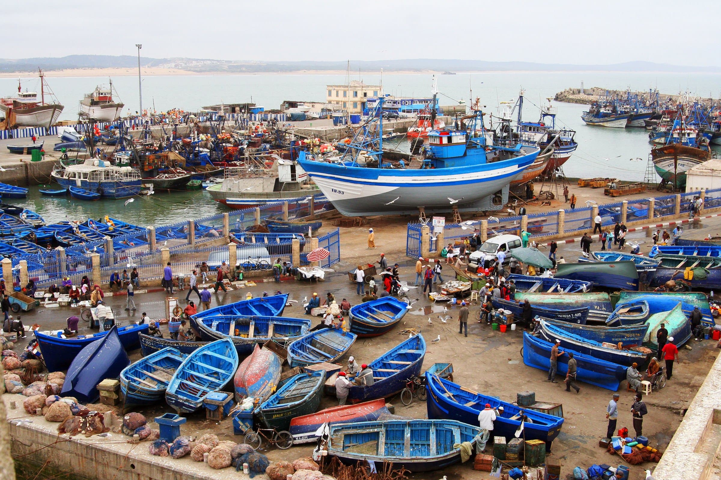 Medina de Essaouira, costa atlântica e destino para transferes privados
