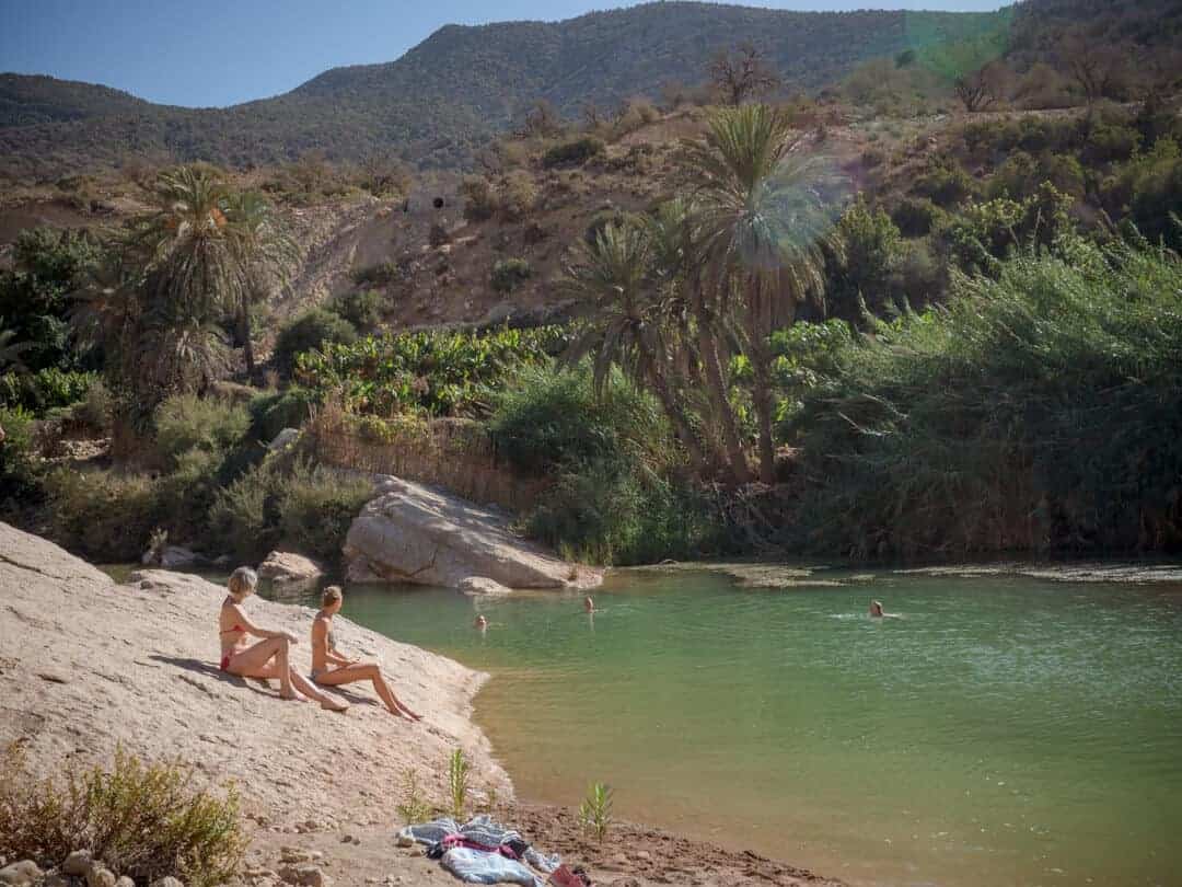 Natural beauty of Aourir near Agadir