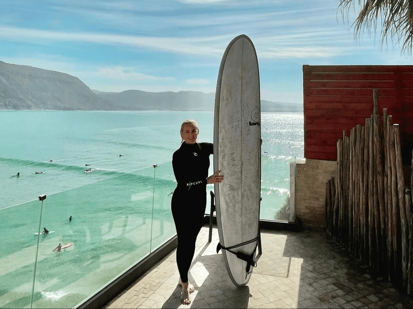 Coastal scenery in Imsouane