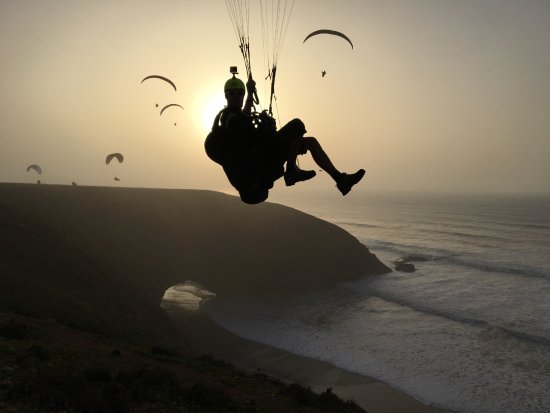 Ocean view at Legzira Beach