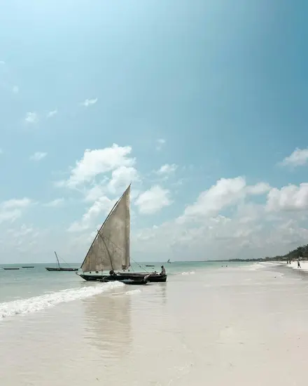 Zanzibar turquoise beach