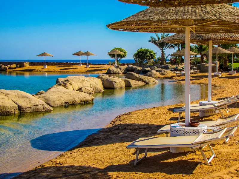 Red Sea view in Sharm El Sheikh