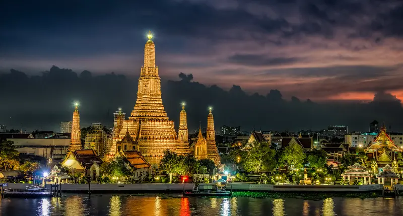 Bangkok city river and travel guide