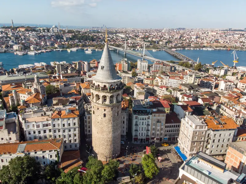 Istanbul airport transfer and Bosphorus view